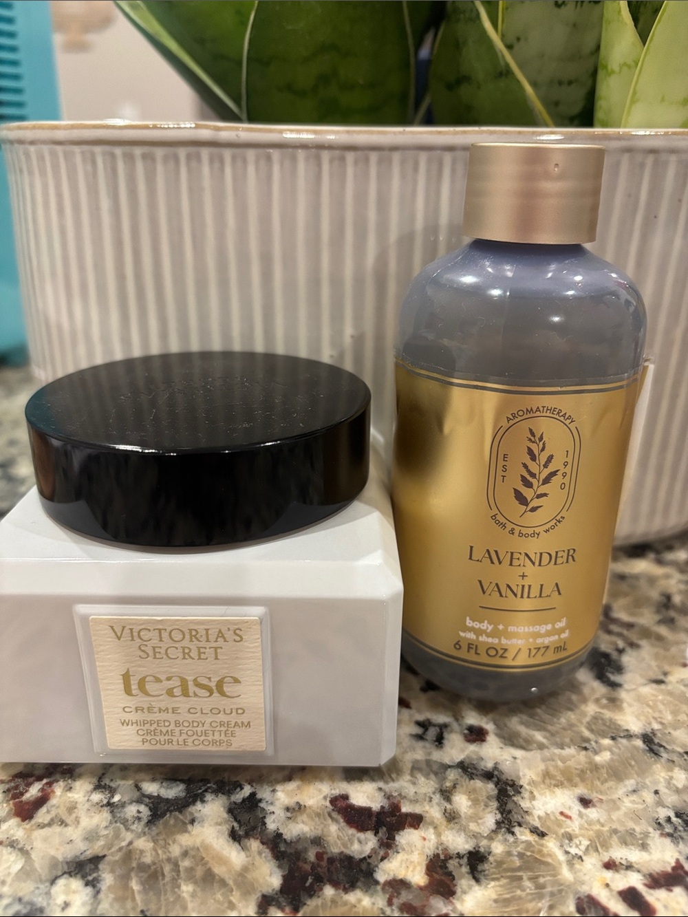 Victoria's Secret Tease Whipped Body Cream - White with Black Lid
